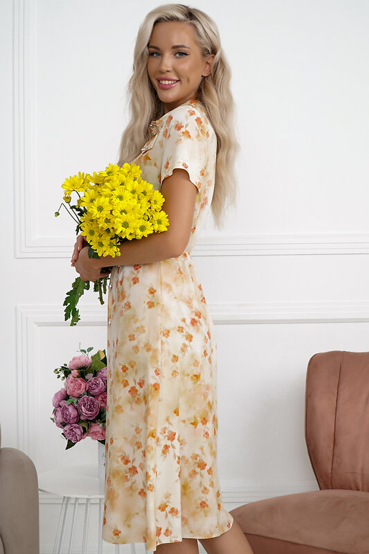 Open-style Платье 548858 6879 желтый