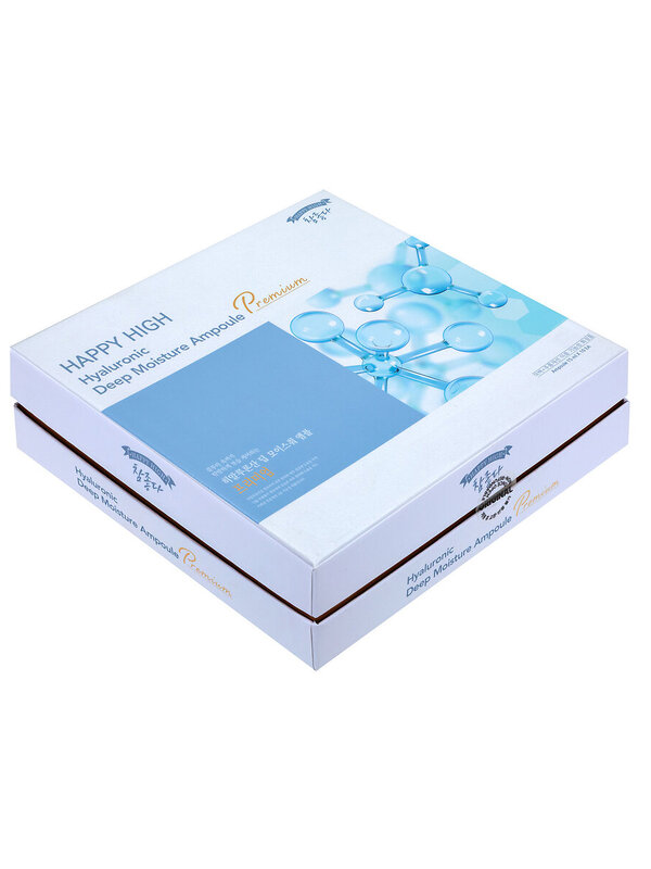 HAPPY HIGH Набор сывороток для лица с гиалуроновой кислотой / Hyaluronic Deep Moisture Ampoule Premium, 15 мл x 10 548904 27943 