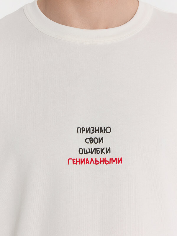 MARK FORMELLE Футболка 549117 111855 св.молочный +печать