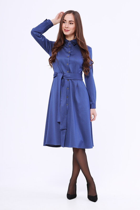 VISERDI Платье 88510 4301-син 4191260 Синий
