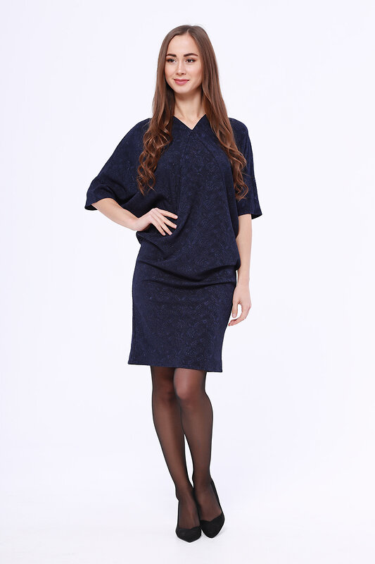 VISERDI Платье 88519 10079-тсн 319790 Темно-синий
