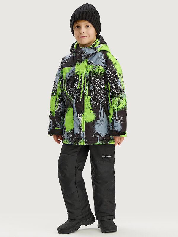 NIKASTYLE Костюм 550273 7з1725 салат/черный