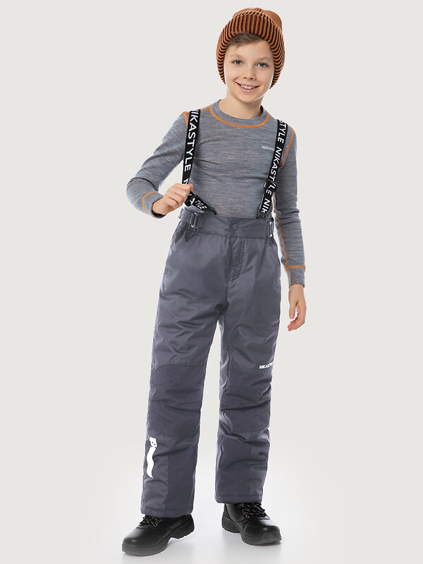 NIKASTYLE Брюки 550389 2з4724 серый
