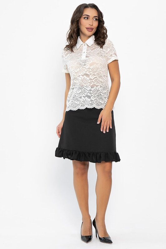 LT Collection Поло 551354 Б14143-10М молочный