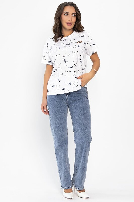 LT Collection Футболка 551357 Б14127-4М белый