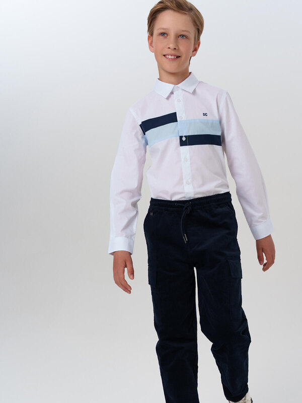 PLAYTODAY Брюки 552021 22517038 тёмно-синий