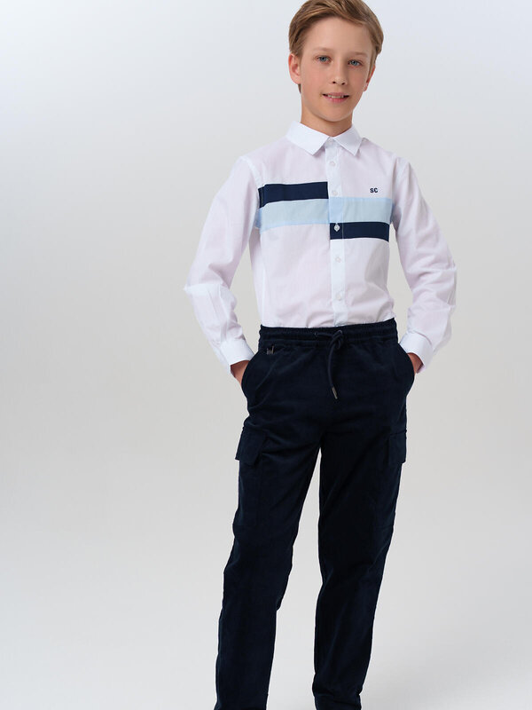 PLAYTODAY Брюки 552021 22517038 тёмно-синий