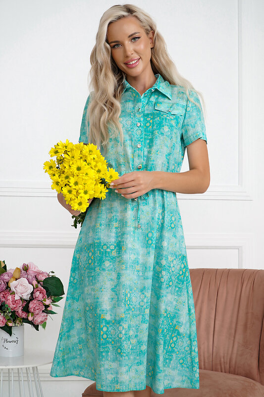 Open-style Платье 552035 6881 зеленый
