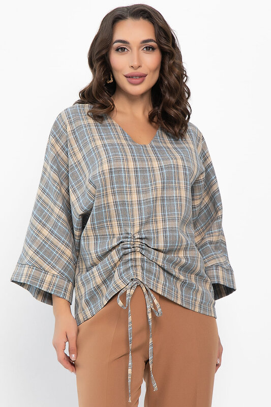 LT Collection Блуза 552245 Б14150-12М серый