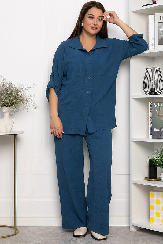 LT Collection Костюм 552256 К14204-8М синий