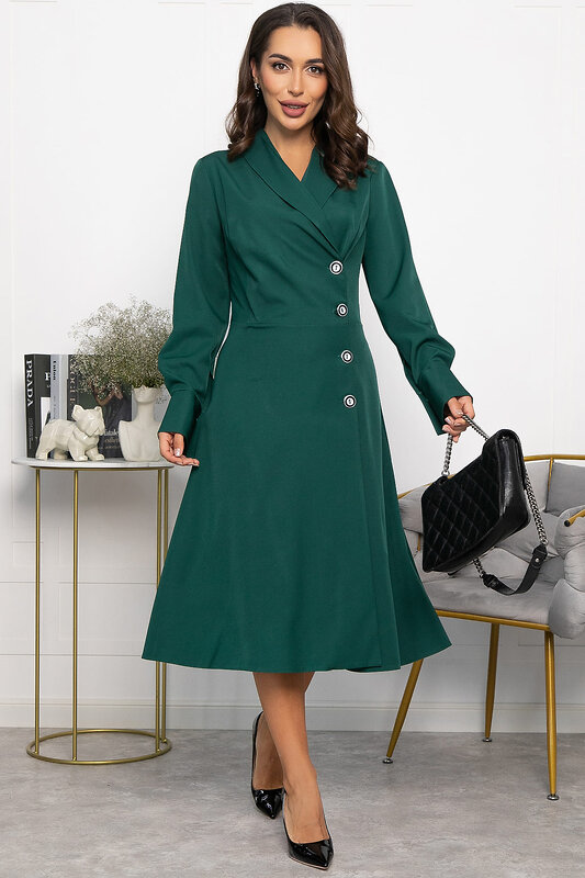 LT Collection Платье 552257 П14215-5М зеленый