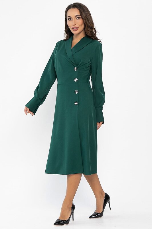 LT Collection Платье 552257 П14215-5М зеленый