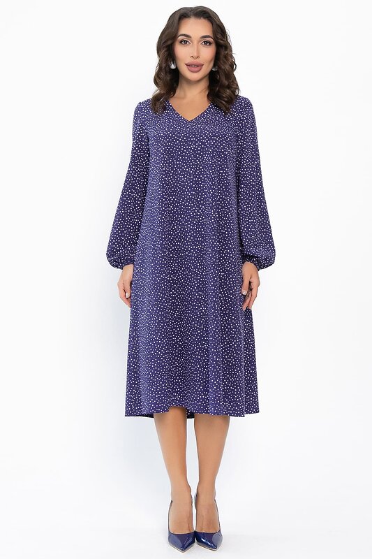 LT Collection Платье 552532 П13564-19М синий