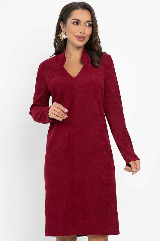 LT Collection Платье 552534 П13666-19М бордовый
