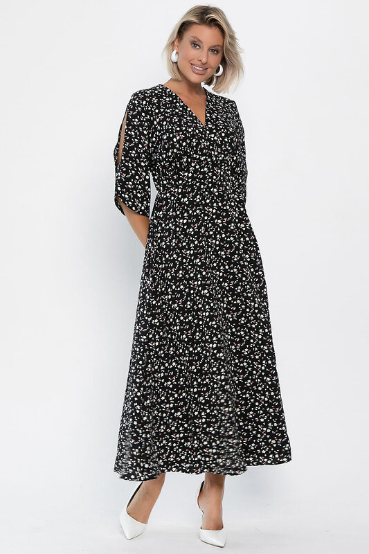 LT Collection Платье 552566 П14146-1М черный