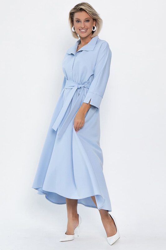 LT Collection Платье 552570 П14201-16М голубой