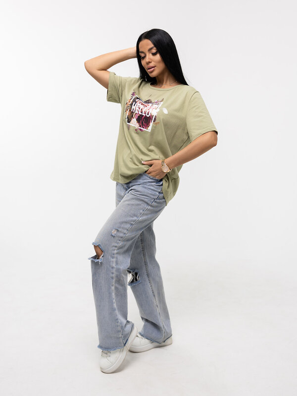 Текс-плюс Футболка 553000 НФ-00156188 Хаки