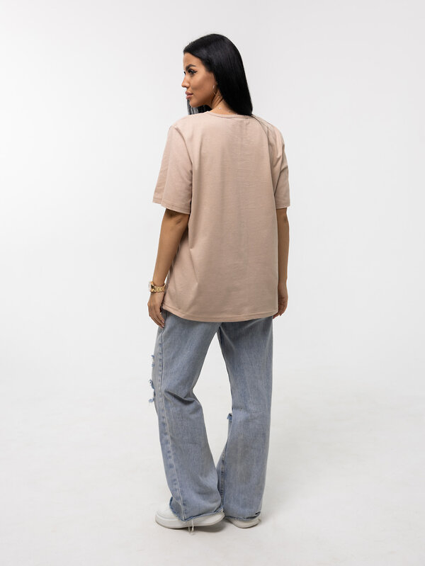 Текс-плюс Футболка 553001 НФ-00156193 Бежевый