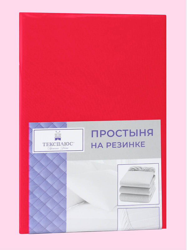 Текс-плюс Простыня 554404 00000002671 Красный