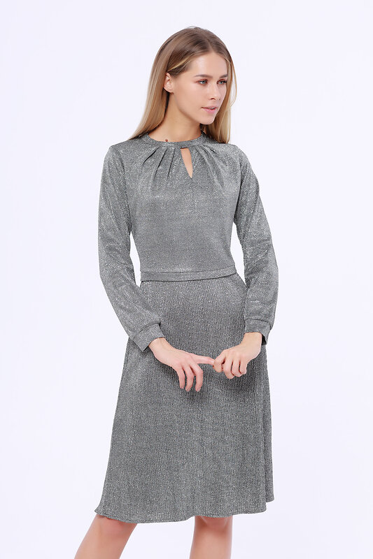 ODIS Платье 89187 П394 Серебристый