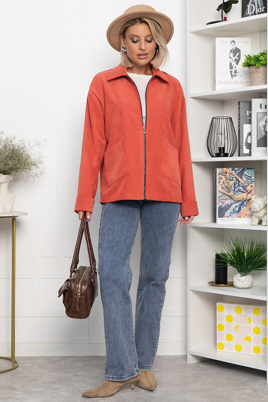 LT Collection Жакет 555482 Б14178-9М оранжевый