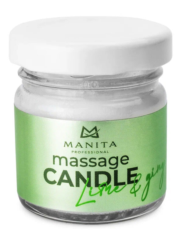 MANITA Свеча массажная / Lime & Ginger, 30 мл 555673 27987 