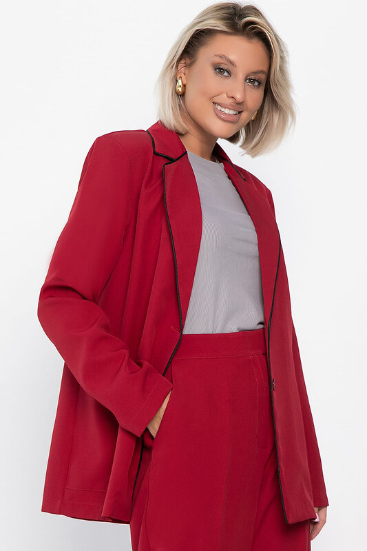 LT Collection Жакет 555959 Б14109-33М Бордо