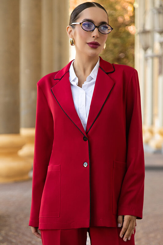LT Collection Жакет 555959 Б14109-33М Бордо