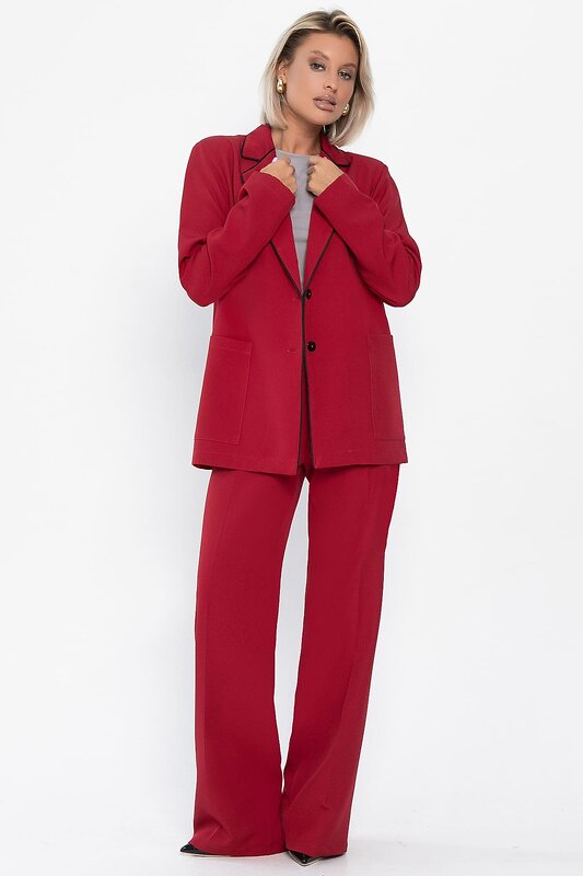 LT Collection Брюки 555960 Б14107-33М Бордо