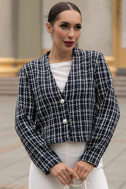 LT Collection Жакет 555963 Б14155-7М темно-синий
