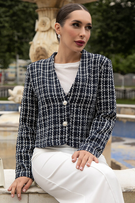 LT Collection Жакет 555963 Б14155-7М темно-синий