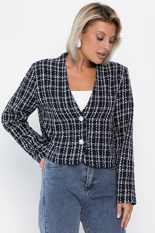 LT Collection Жакет 555963 Б14155-7М темно-синий