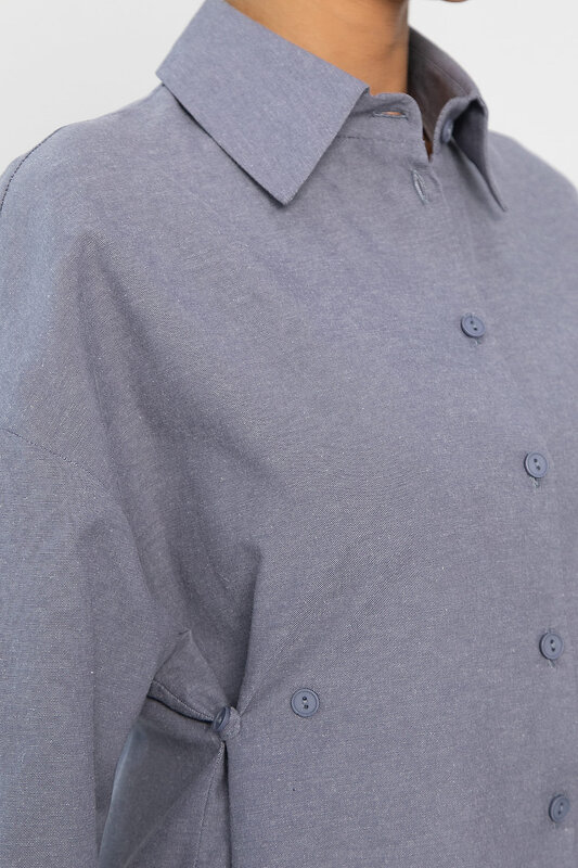LT Collection Рубашка 555965 Б14193-5М Серый