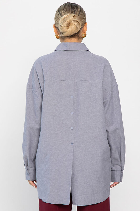 LT Collection Рубашка 555965 Б14193-5М Серый
