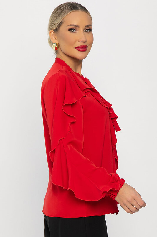 LT Collection Блуза 555967 Б14187-5М красный