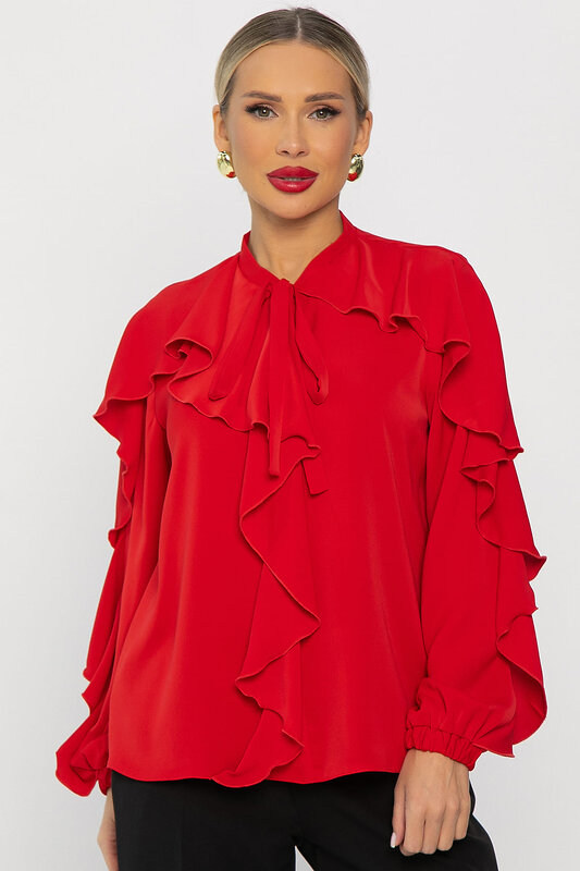 LT Collection Блуза 555967 Б14187-5М красный