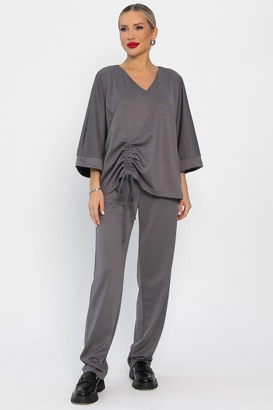 LT Collection Костюм 555973 К14200-12М серый
