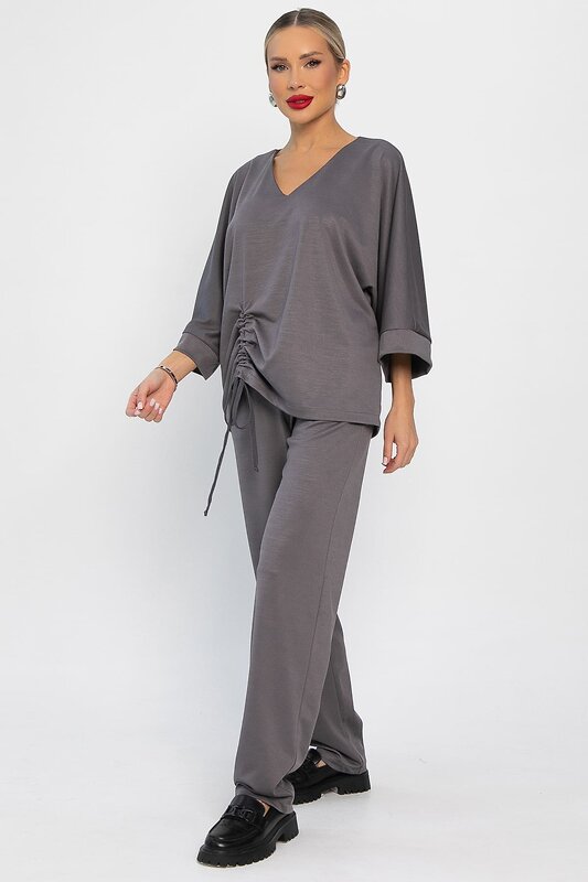 LT Collection Костюм 555973 К14200-12М серый