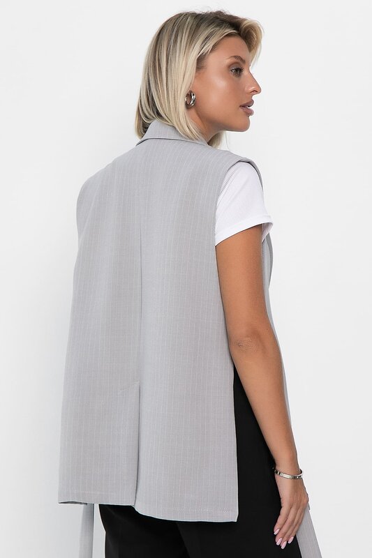 LT Collection Жилет 555974 Б14213-4М серый