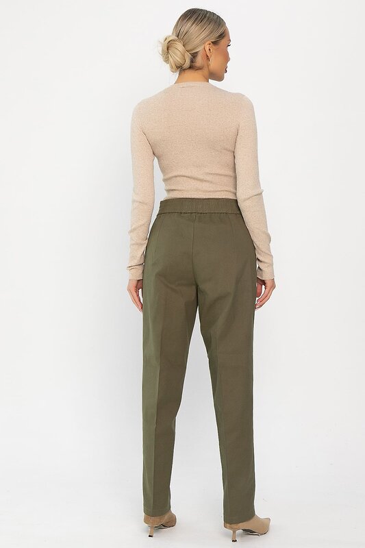 LT Collection Брюки 555982 Б14260-18М зеленый