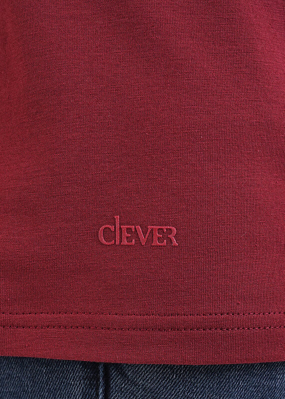 CLEVER Футболка 89354 600431гп т.коричневый