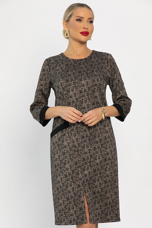 LT Collection Платье 556539 П13746-19М Коричневый