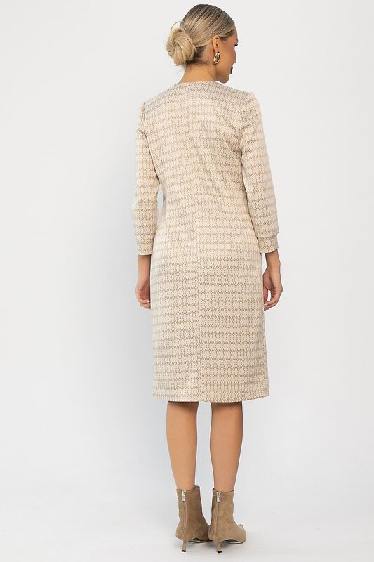 LT Collection Платье 556540 П13744-19М Бежевый