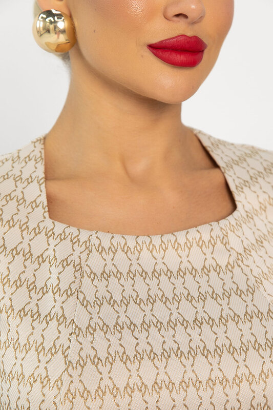 LT Collection Платье 556540 П13744-19М Бежевый
