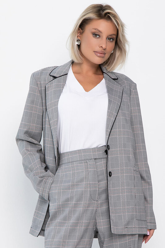 LT Collection Жакет 556542 Б14111-34М Серый