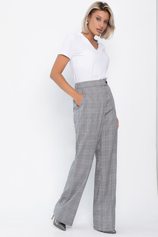 LT Collection Брюки 556543 Б14105-34М Серый