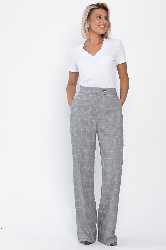 LT Collection Брюки 556543 Б14105-34М Серый