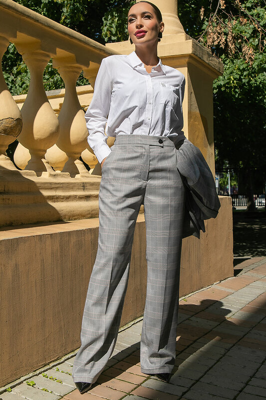 LT Collection Брюки 556543 Б14105-34М Серый