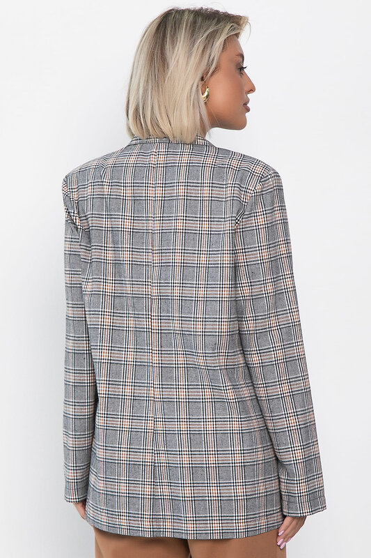 LT Collection Жакет 556546 Б14110-33М Серо-бежевый