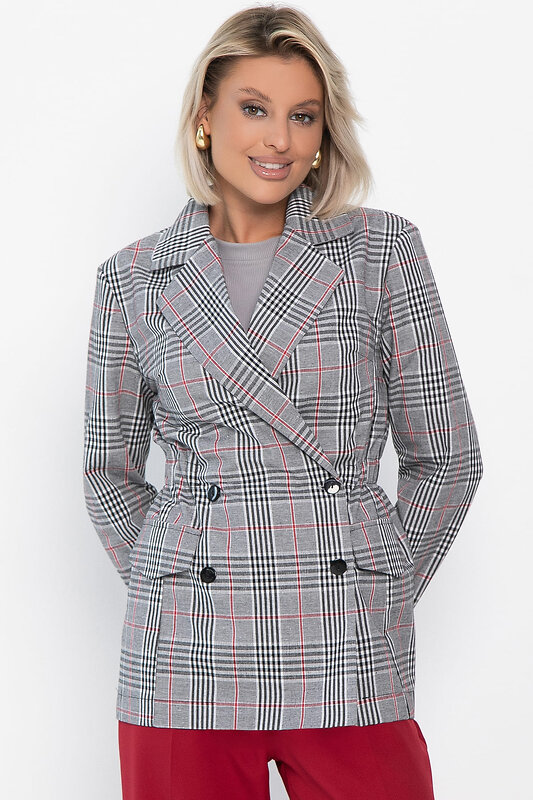 LT Collection Пиджак 556550 Б14124-33М Серый
